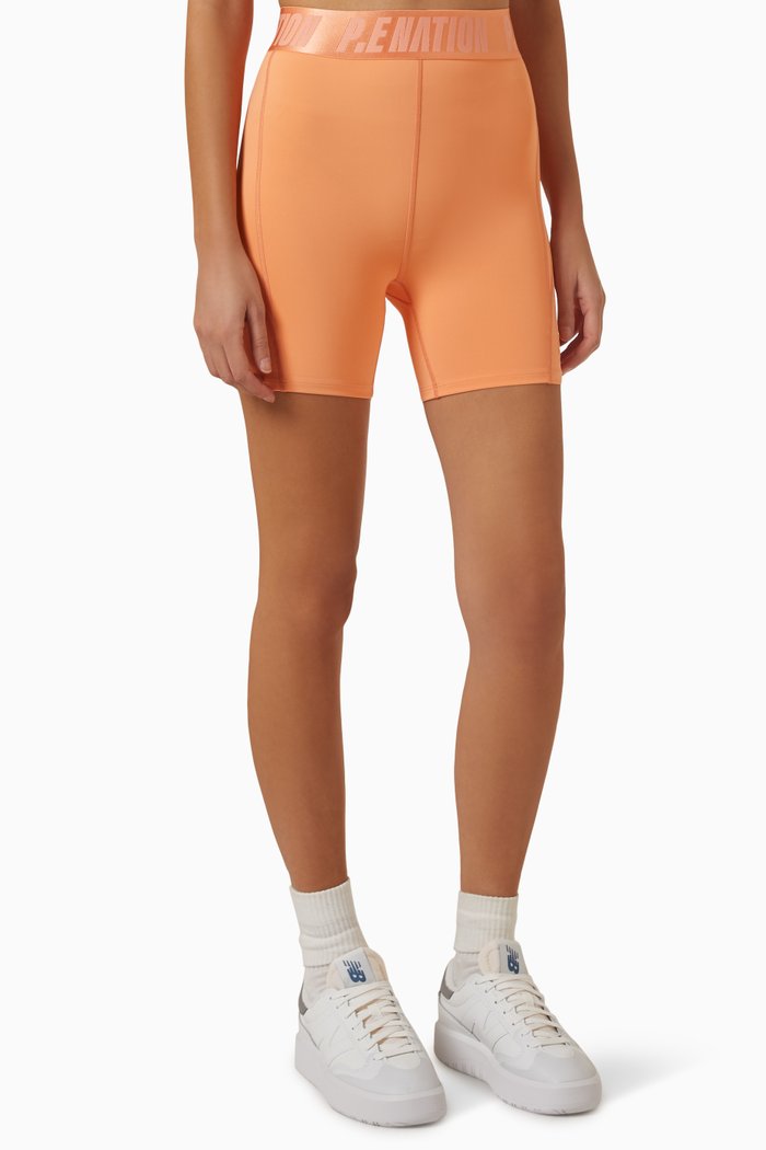 

Backcheck Biker Shorts, Orange