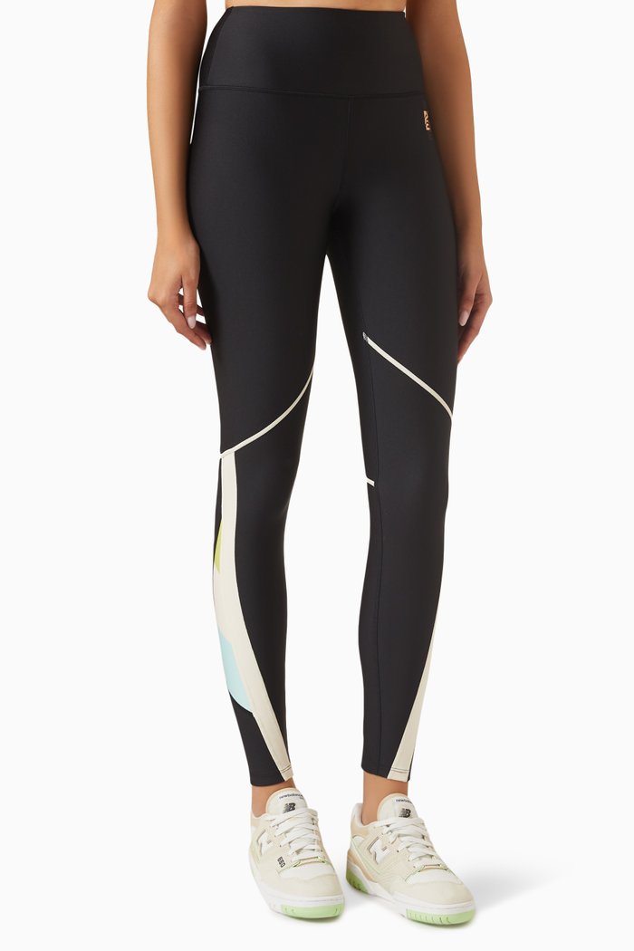 

Neptune High-rise Leggings in Recycled Polyester, Black