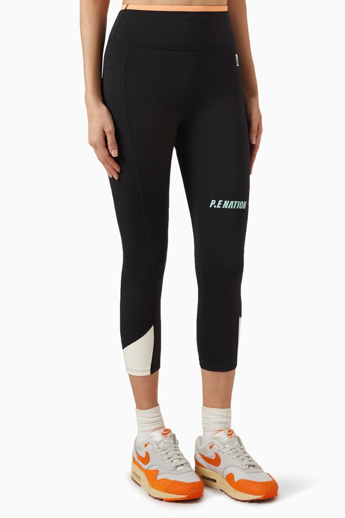 

Futura Leggings in Recycled Polyester, Black