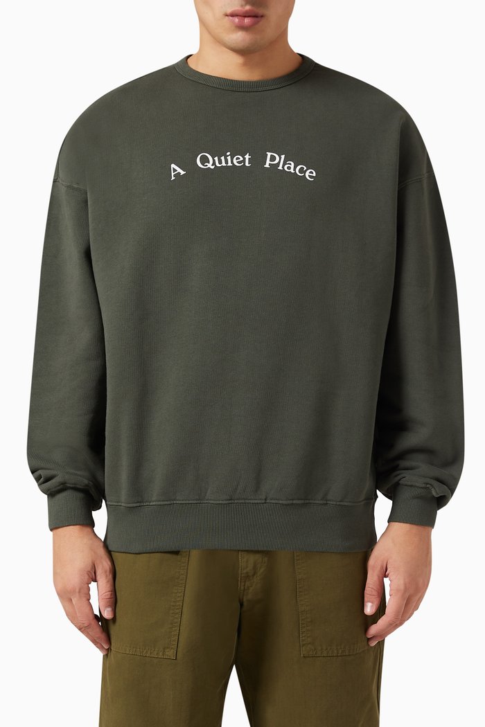 

Ancient Sweatshirt in Cotton, Green