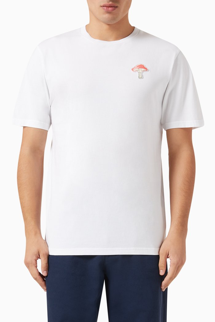 Area Mush T-shirt in Cotton-jersey, White
