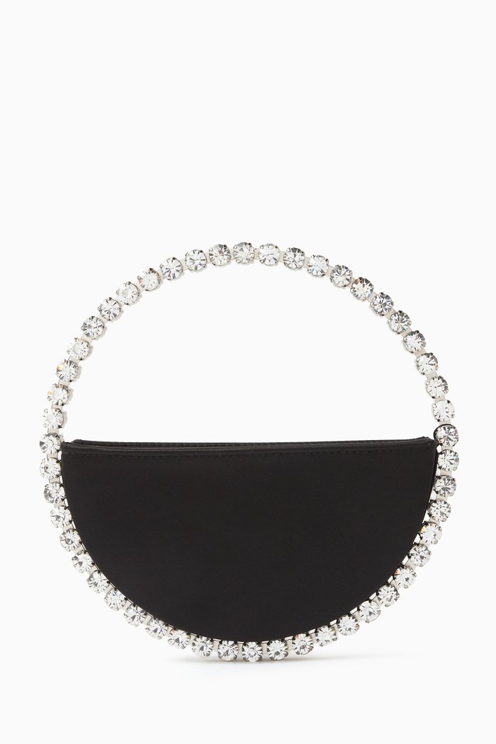 

Small Eternity Clutch in Satin, Black