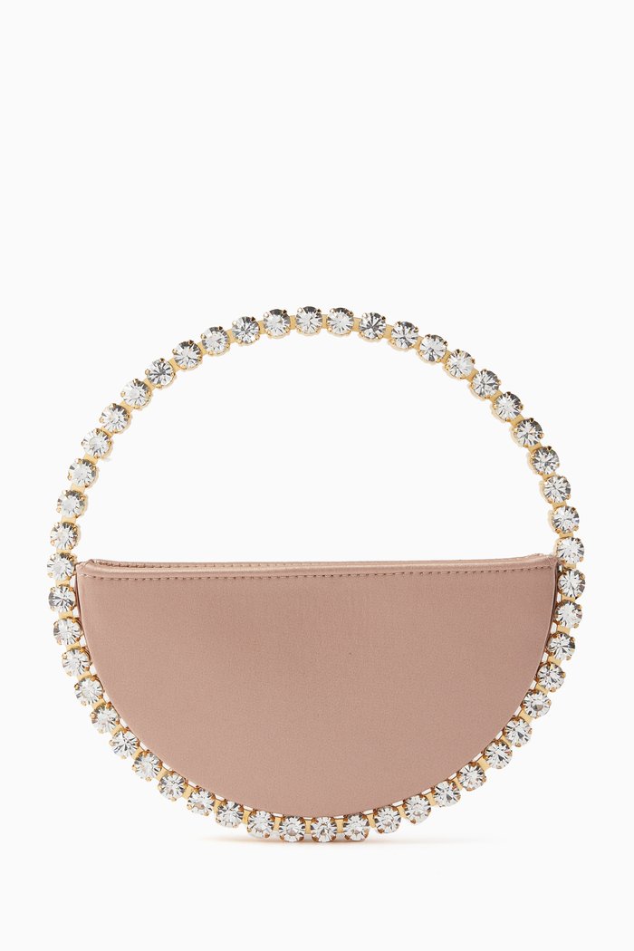 

Small Eternity Clutch in Satin, Neutral
