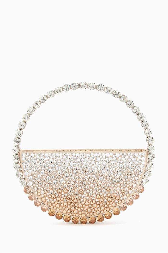 

Small Eternity Clutch in Satin, Gold