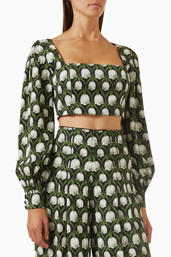 

Pera Perla Top in Viscose, Multicolour