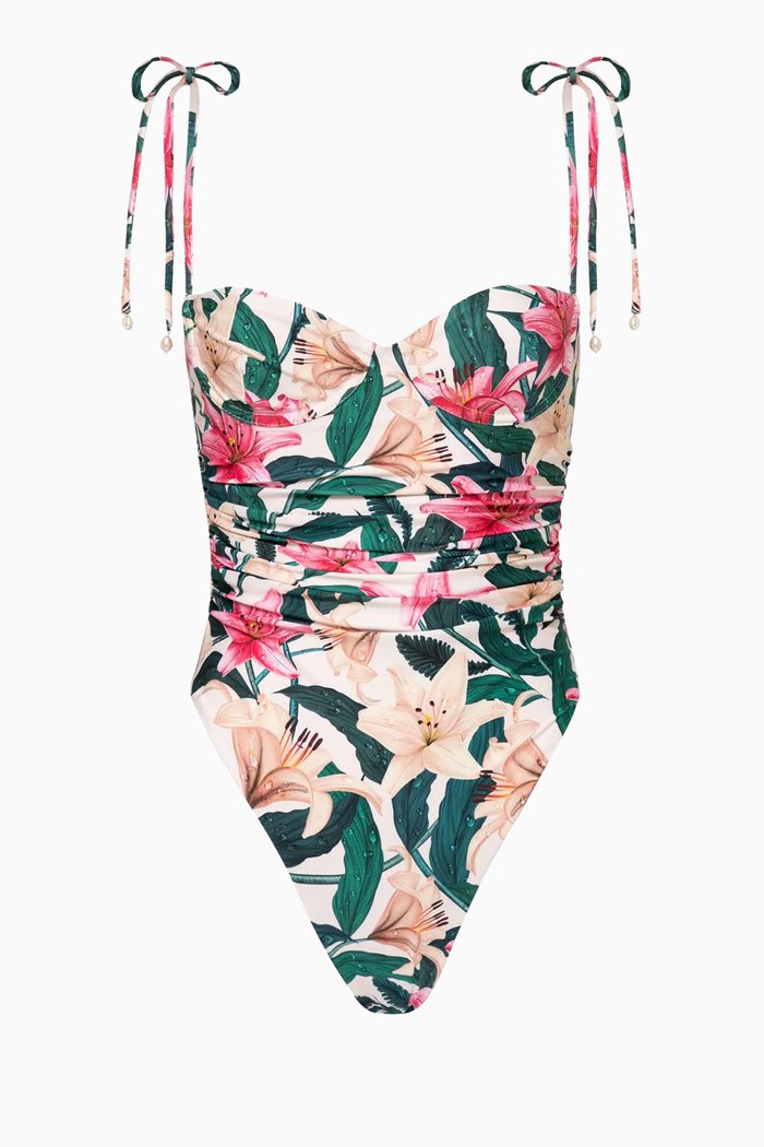 

Rábano Rocío One Piece Swimsuit in Recycled Polyester, Multicolour