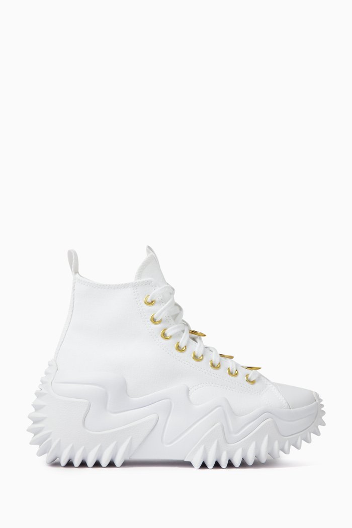 

Run Star Motion CX High-top Sneakers in Canvas, White