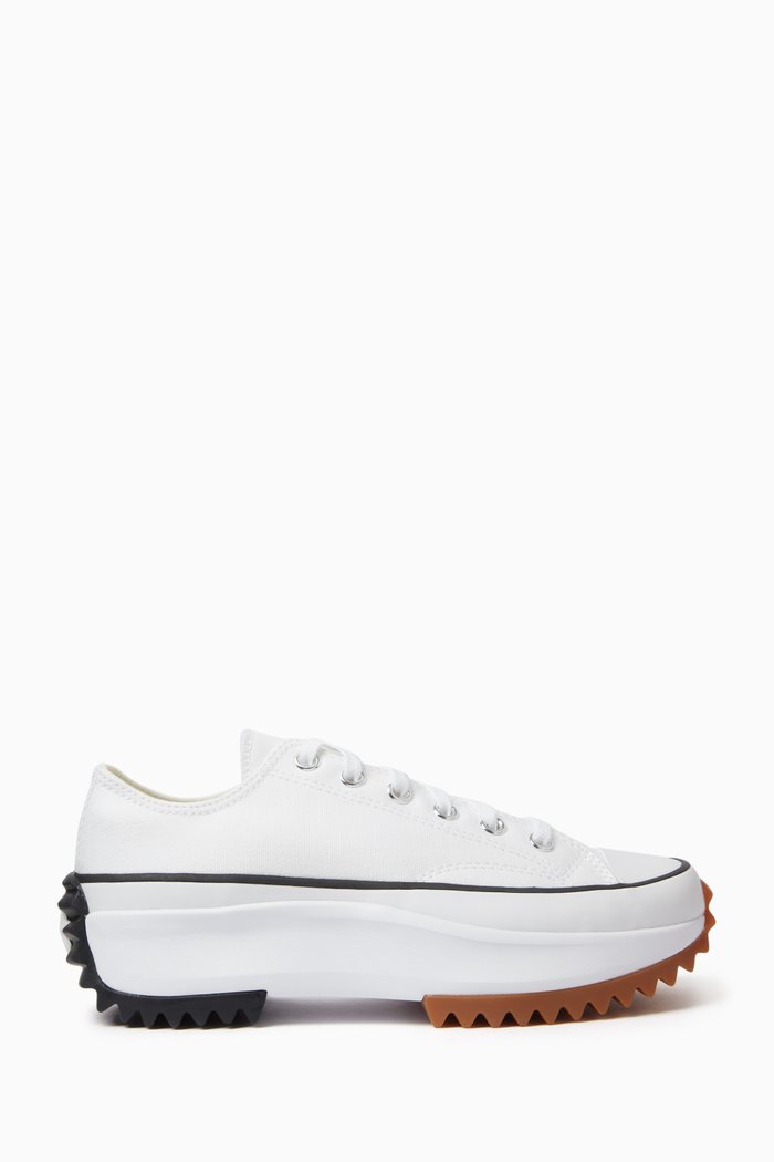 

Run Star Hike Low-top Sneakers in Canvas, White