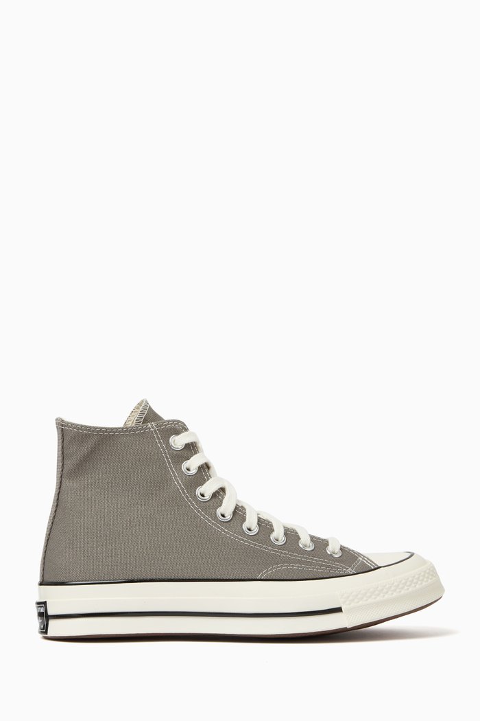 

Chuck 70 High-top Sneakers in Canvas, Grey