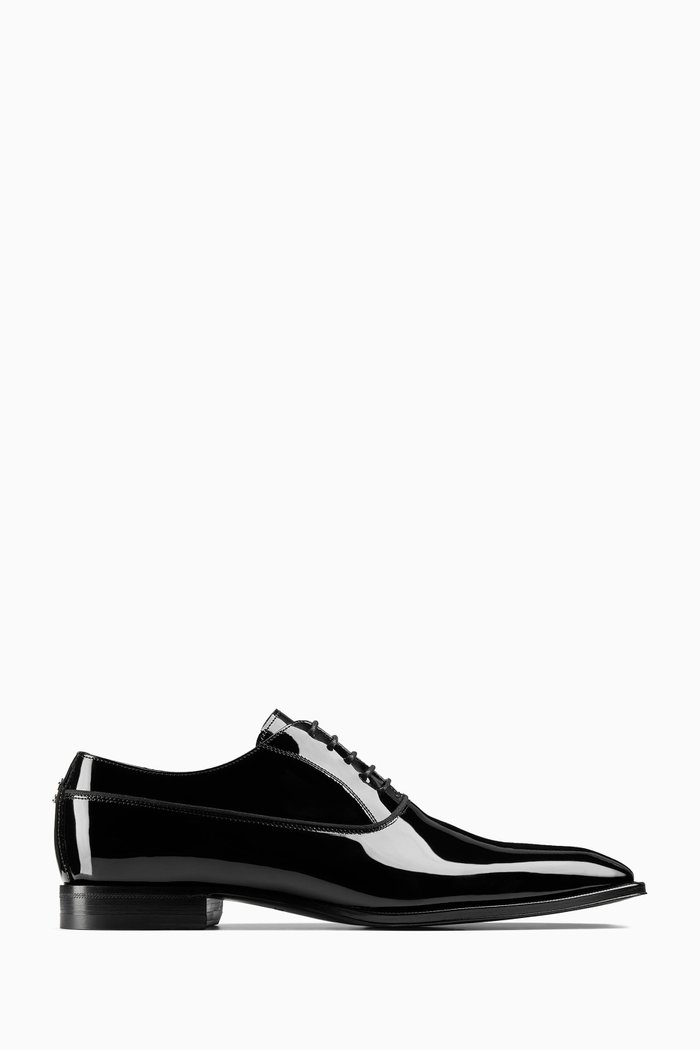 

Foxley Oxford Shoes in Patent Leather, Black
