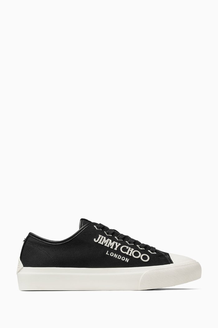

Palma/M Logo Sneakers in Canvas, Black