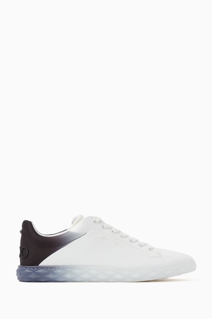 

Diamond Light Sneakers in Leather, White
