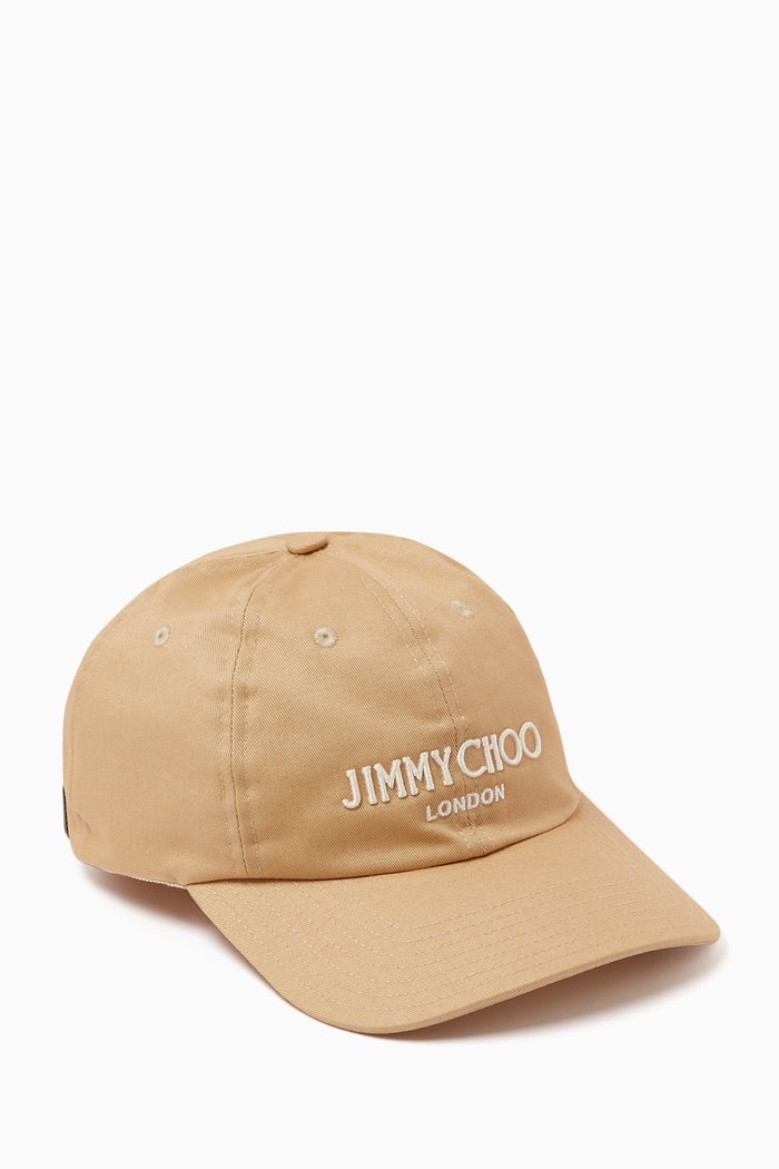 Pacifico Logo-embroidered Baseball Cap in Cotton, Neutral