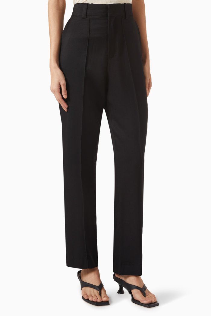 

Azores Pants in Tencel & ENKA® Viscose, Black