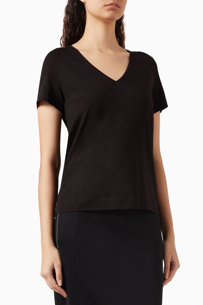 

Marisa T-shirt in Organic Cotton, Black