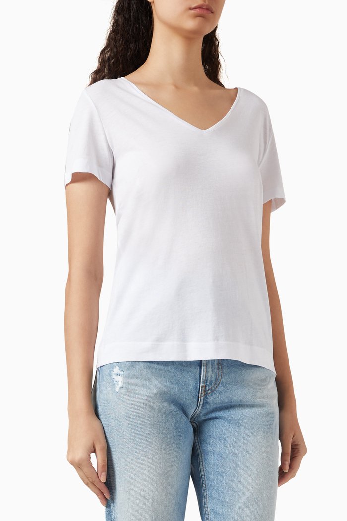 

Marisa T-shirt in Organic Cotton, White