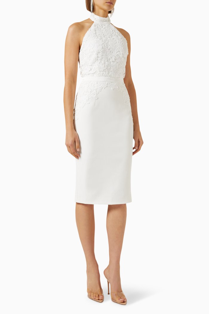 

Marcela Midi Dress, White