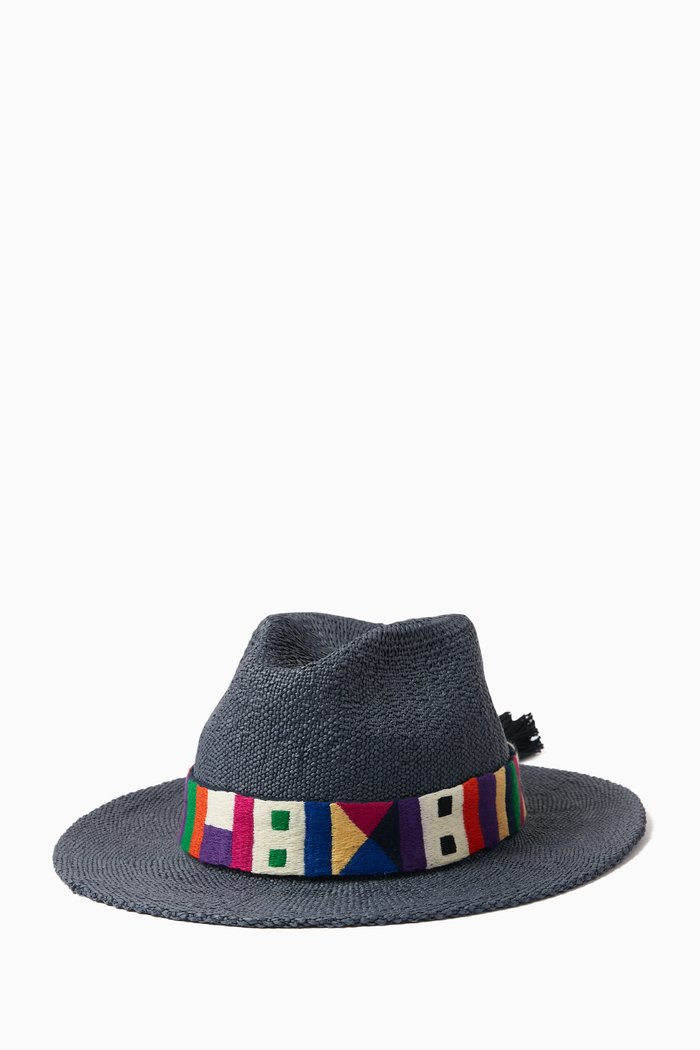 

Ignacio Hat in Paper Straw, Grey