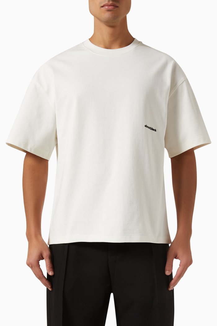 

Box T-shirt in Cotton-jersey, Neutral