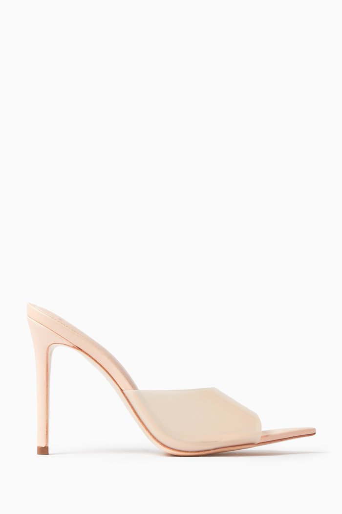 

Bella 100 Sandals in PVC & Patent Leather, Neutral