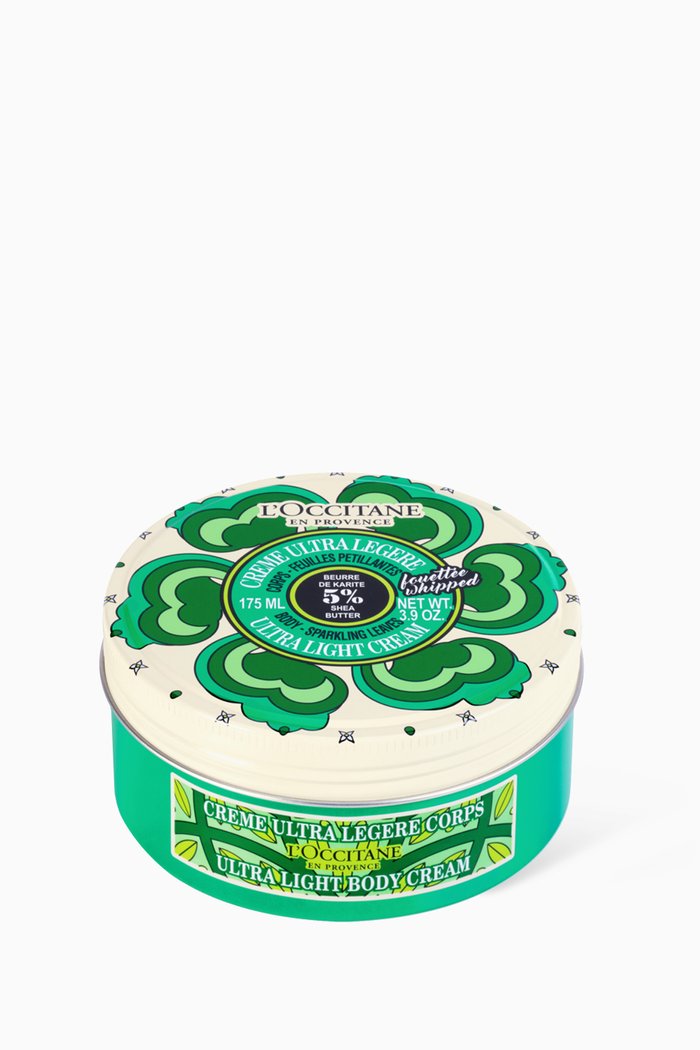 

Shea Sparkling Leaves Ultra Light Body Cream, 175ml, Colourless