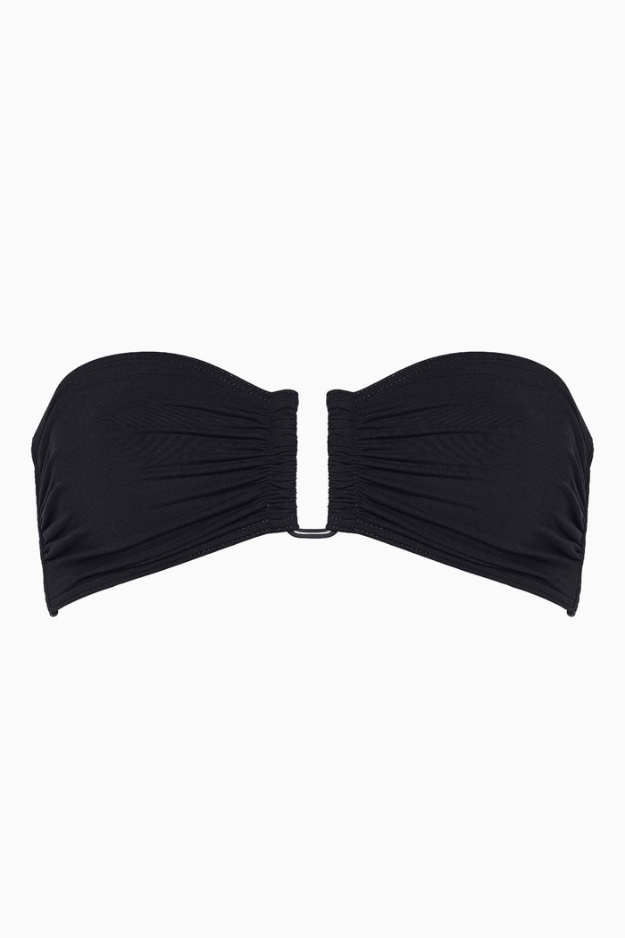 

Show Bandeau Bikini Top, Black