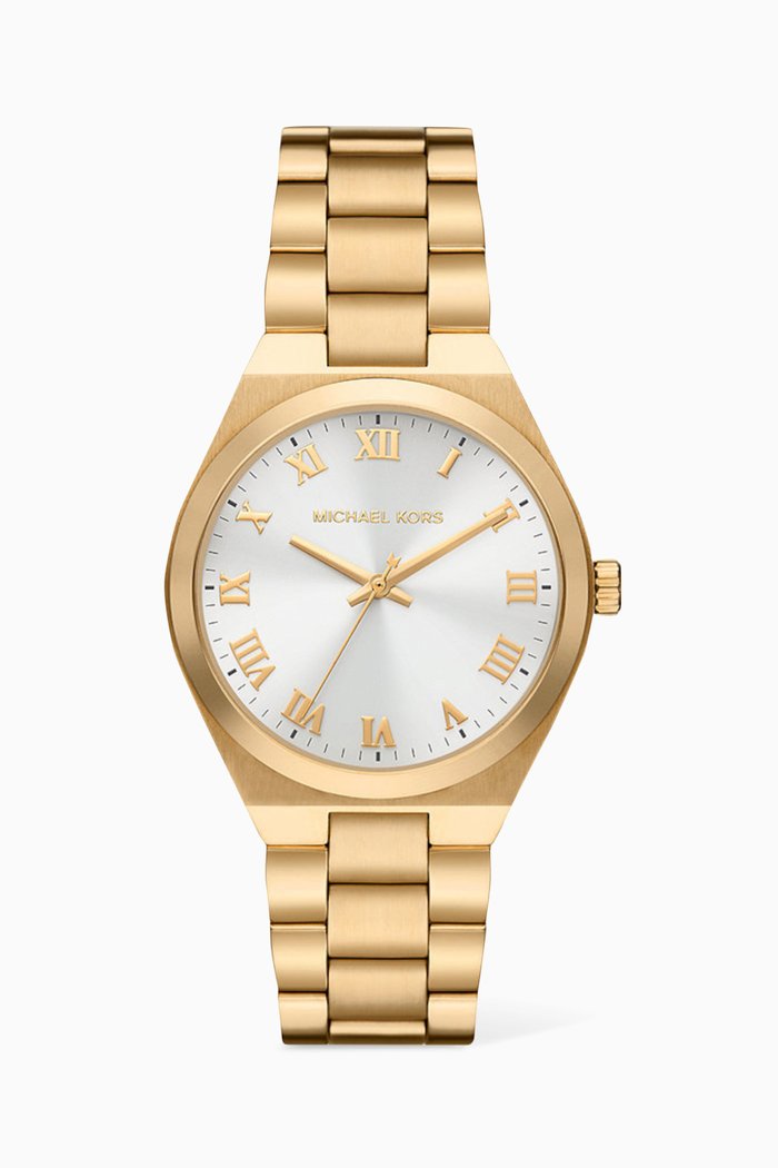 

Lennox Quartz Watch, 37mm, Gold