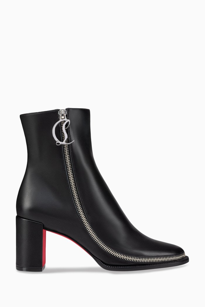 

CL 70 Ankle Boots in Leather, Black