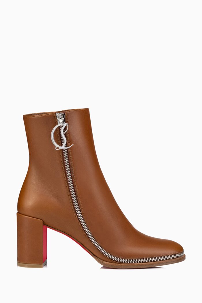 CL 70 Ankle Boots in Leather, Brown