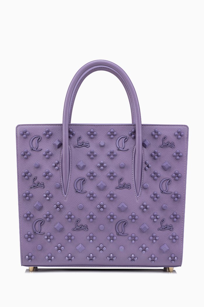 

Medium Paloma Tote Bag in Calf Leather, Pink