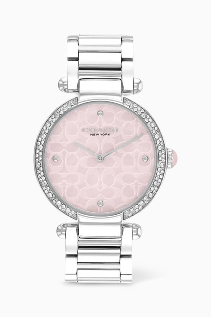 

Cary Quartz Watch, 34mm, Silver