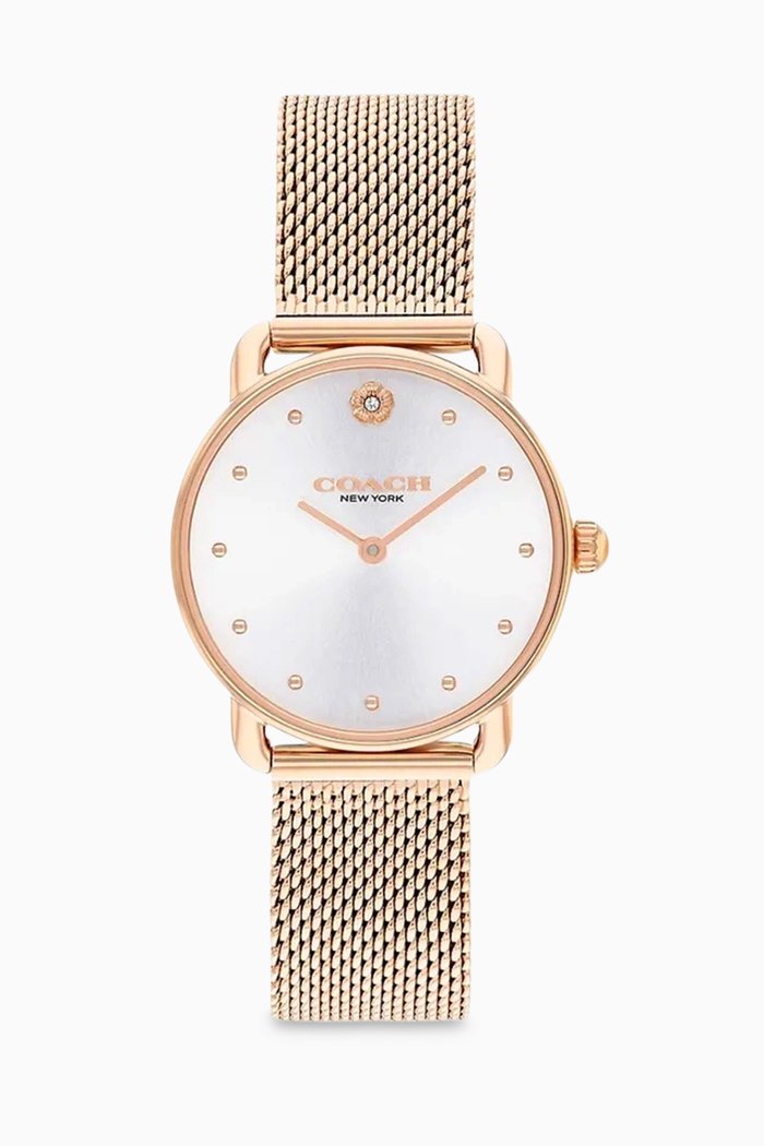 

Elliot Quartz Watch, 28mm, Rose gold