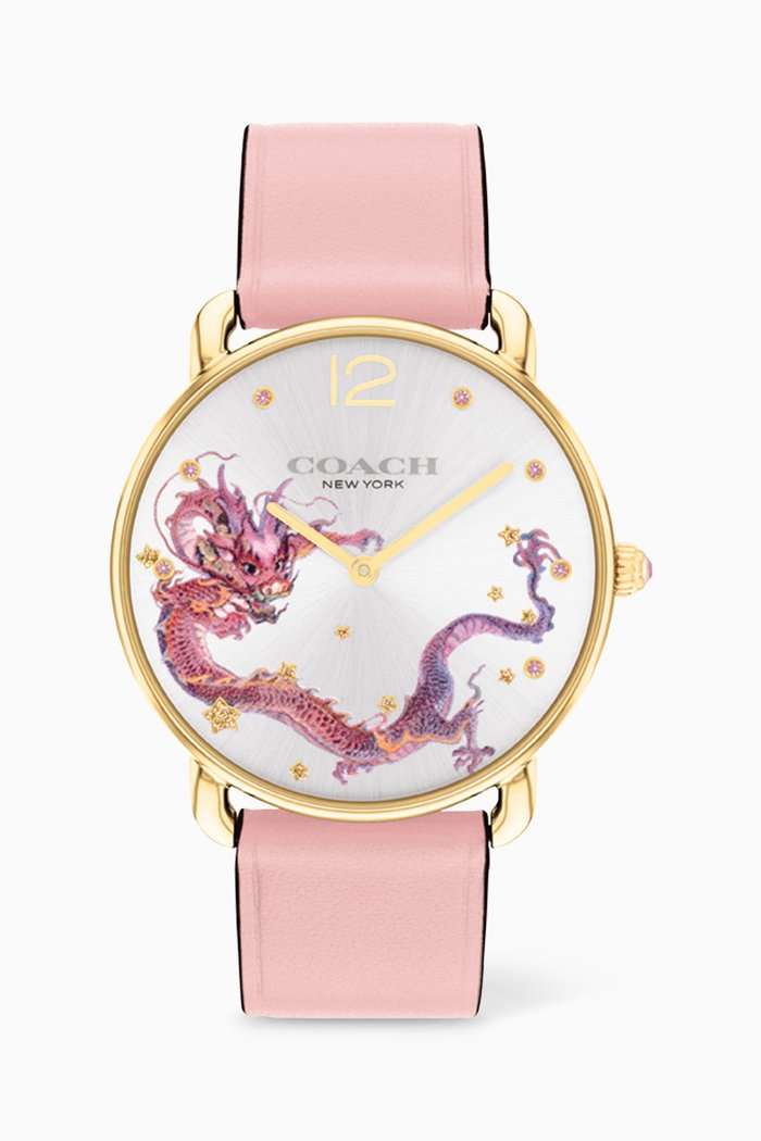 

Elliot Lunar New Year Quartz Watch, 36mm, Pink
