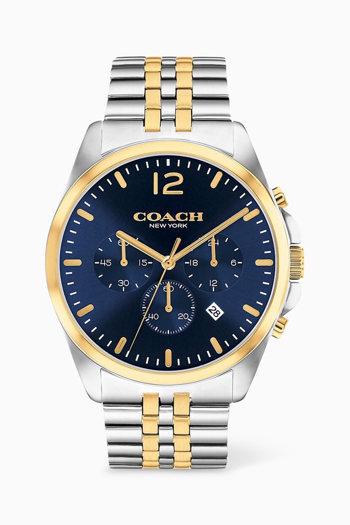 Greyson Chronograph Watch, 43mm, Silver