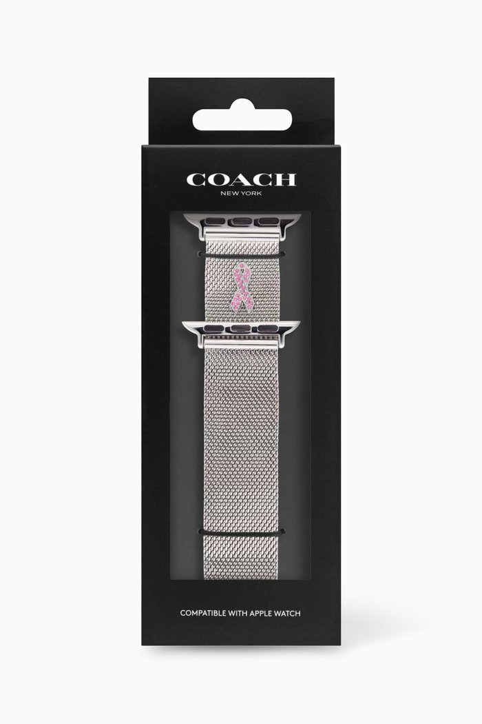

Apple Watch® Strap in Stainless Steel Mesh, Silver