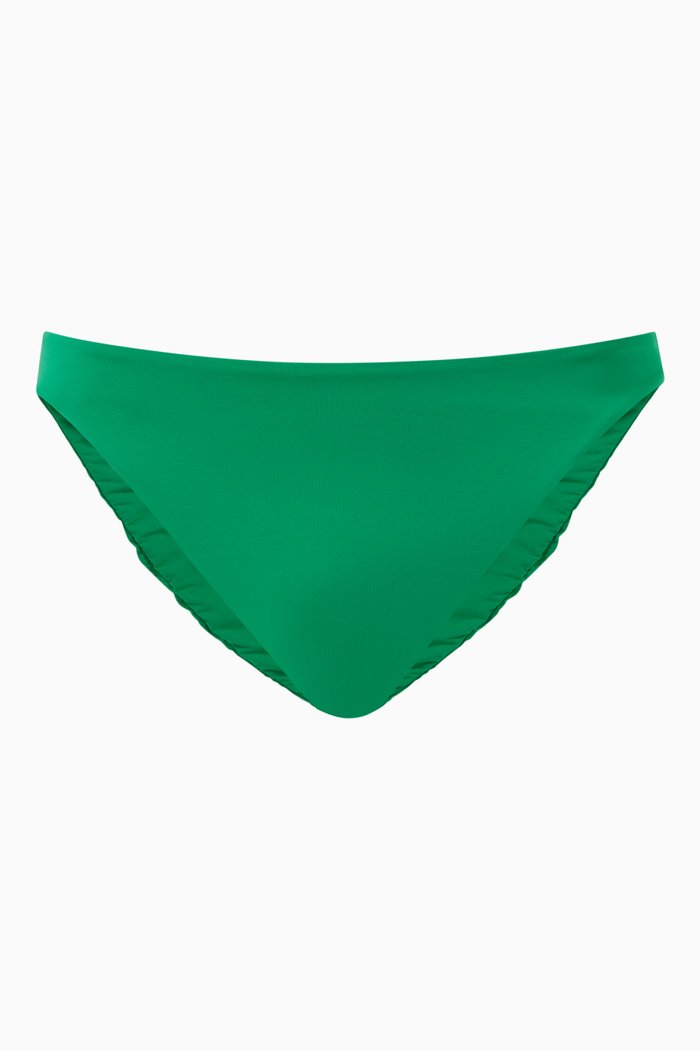 

x Tina Kunakey Adjustable Petrus Bikini Bottom, Green
