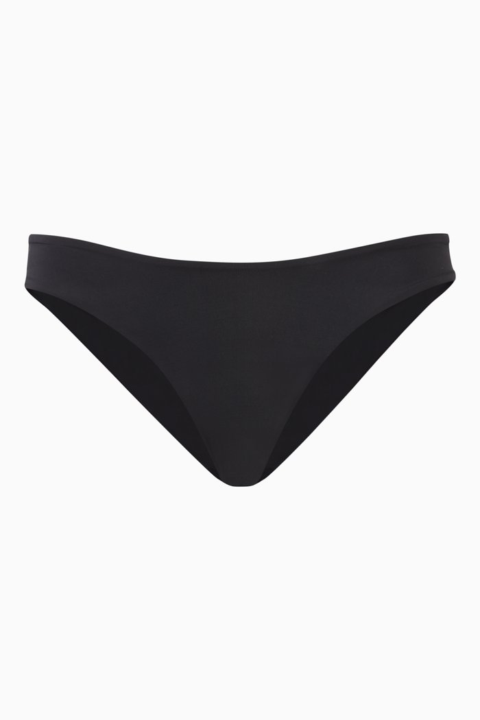 

x Tina Kunakey Leila Bikini Bottom, Black