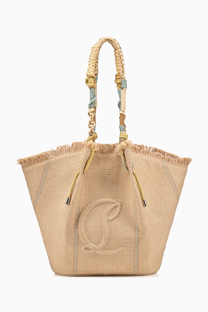 

By My Side Tote Bag in Jute, Neutral
