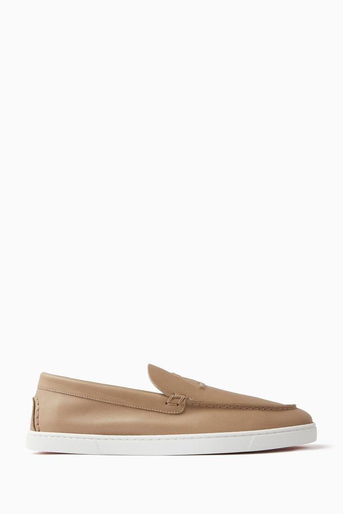 

Varsiboat Slip-ons in Calf Leather, Neutral