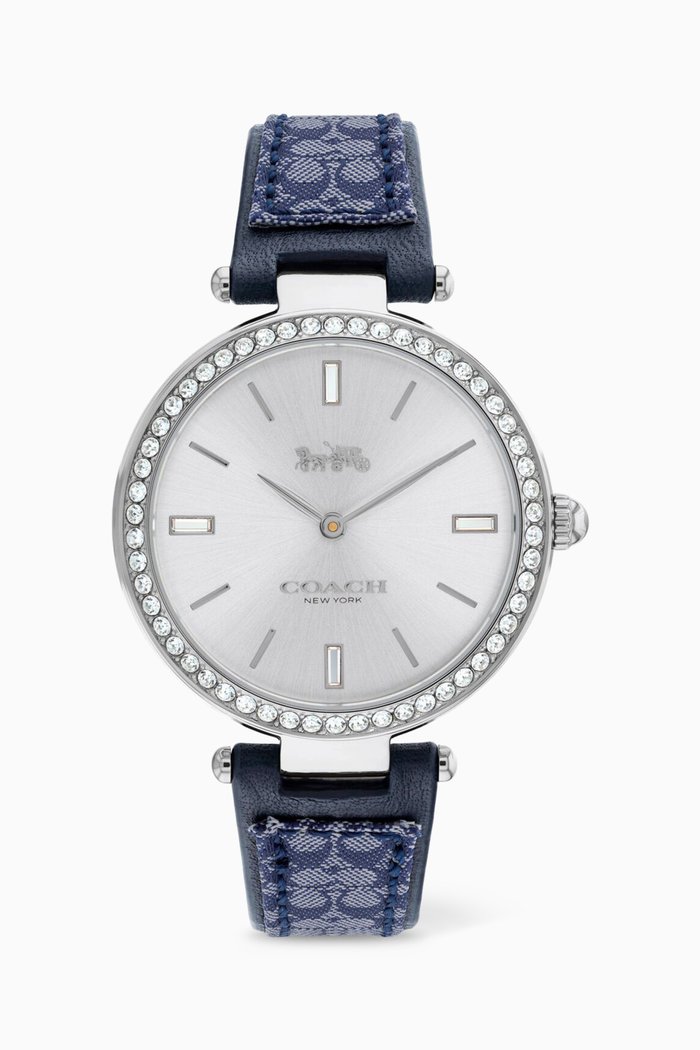 

Park Quartz Watch, 34mm, Blue