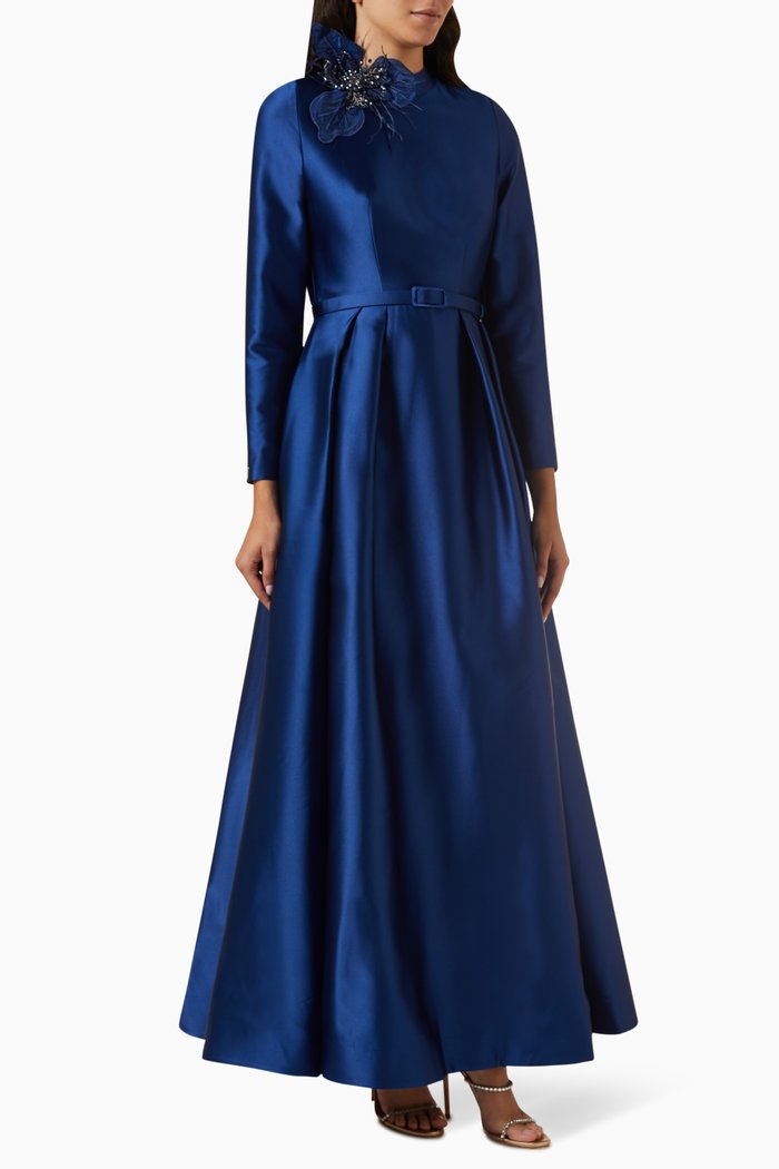 Grace Dress, Blue