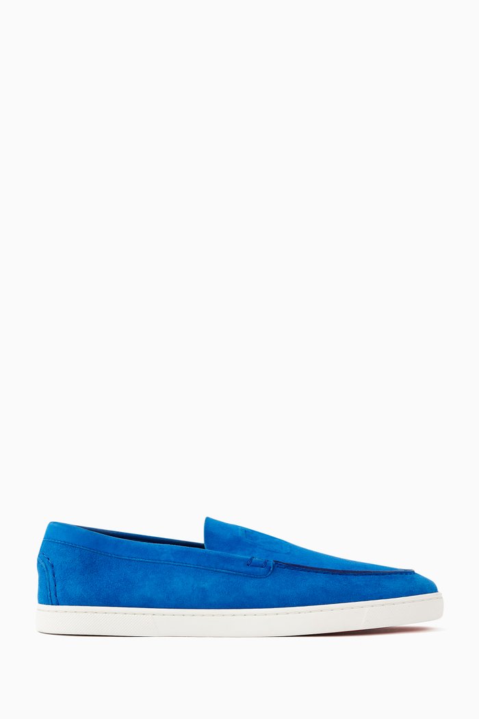 

Varsiboat Loafers in Suede, Blue