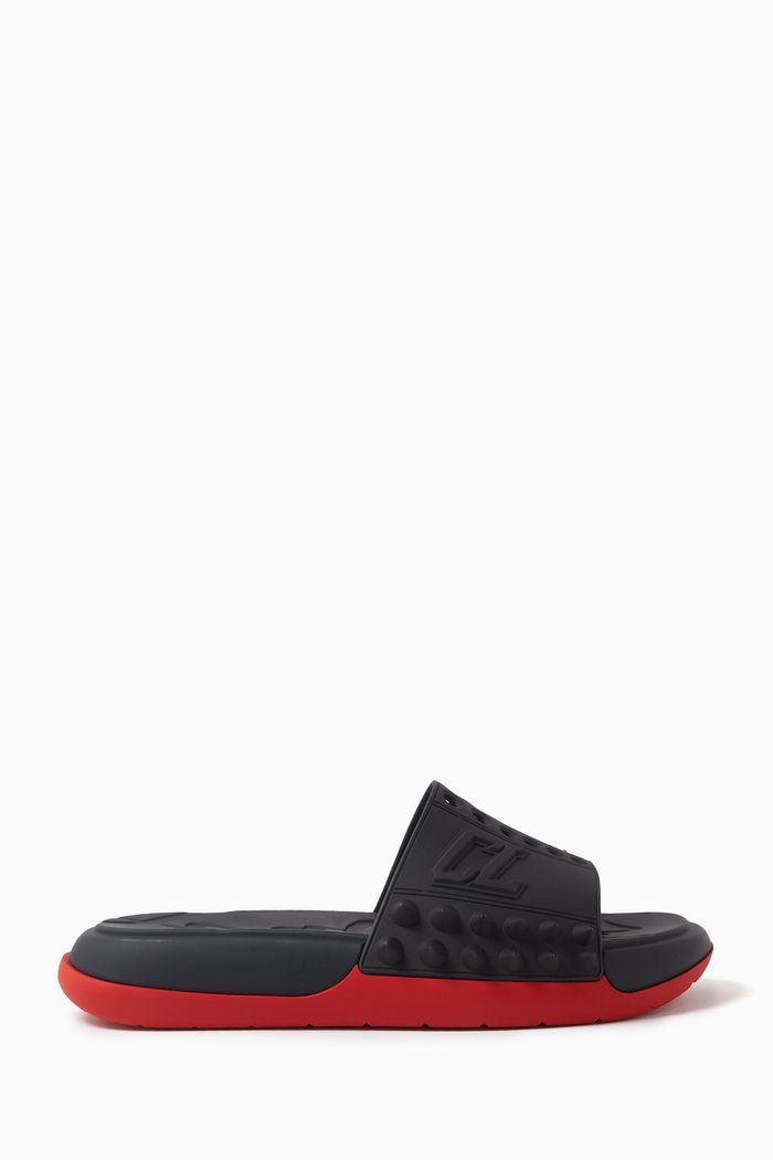 

Take It Easy Slides in Rubber, Black