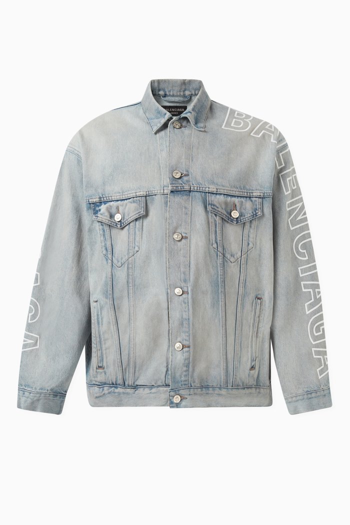 

Logo Denim Jacket, Blue