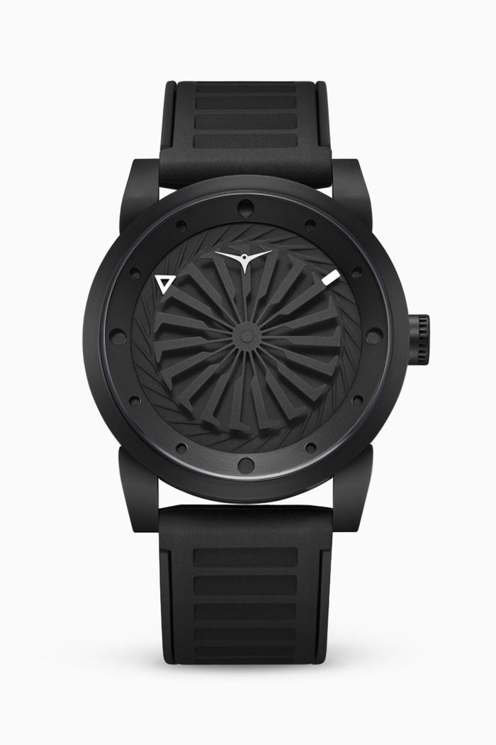 

airBLADE Automatic Polycarbonate Watch, 44mm, Black