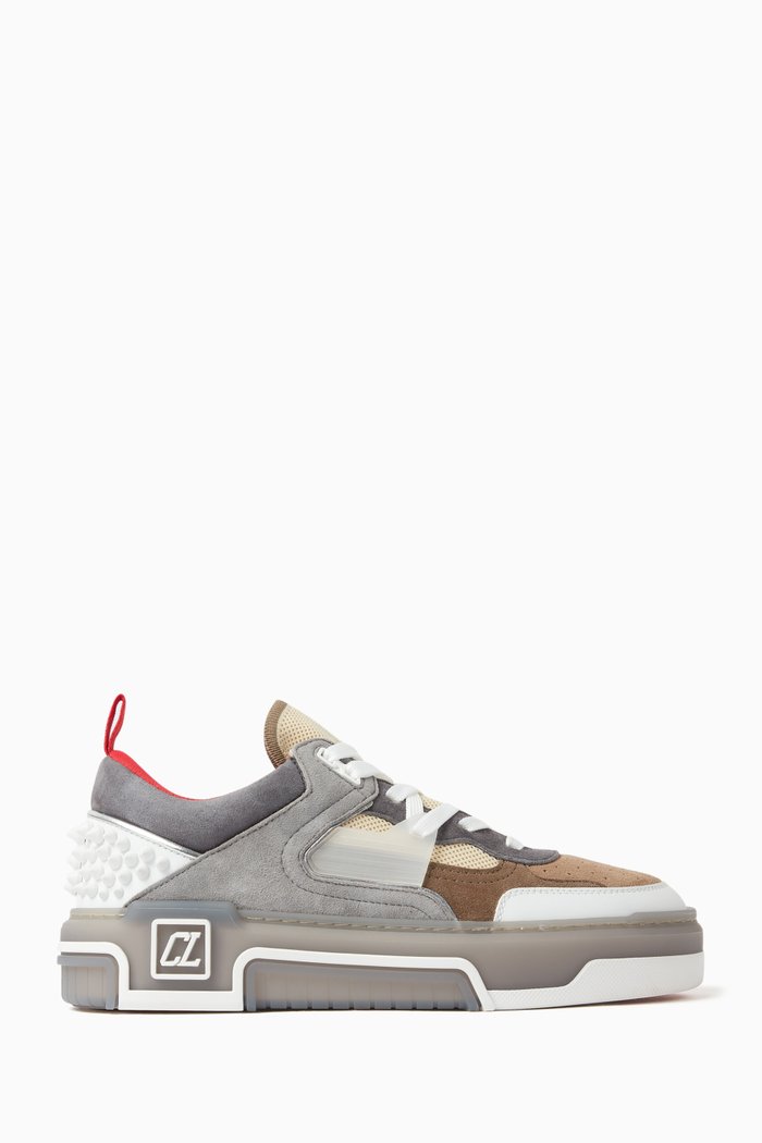 

Astroloubi Low-top Sneakers in Suede, Grey