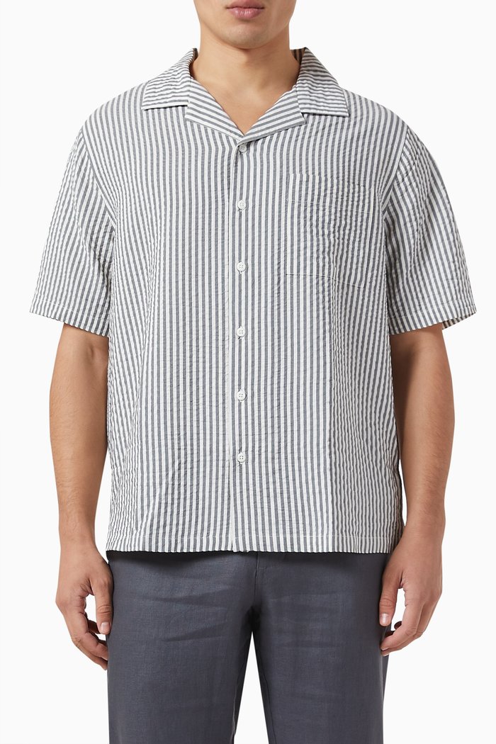 

Novelty Vacation Shirt in Viscose, Multicolour
