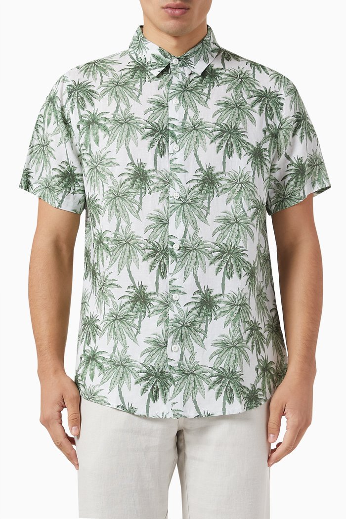 

Jack Shirt in Air Linen, Multicolour