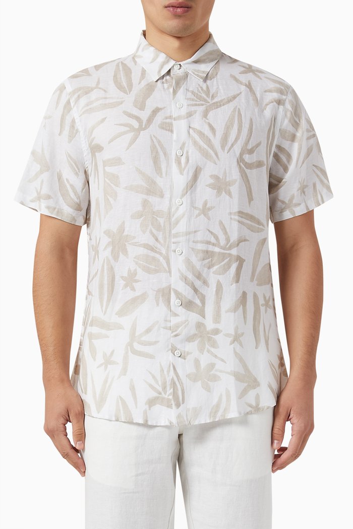 

Jack Shirt in Air Linen, Multicolour