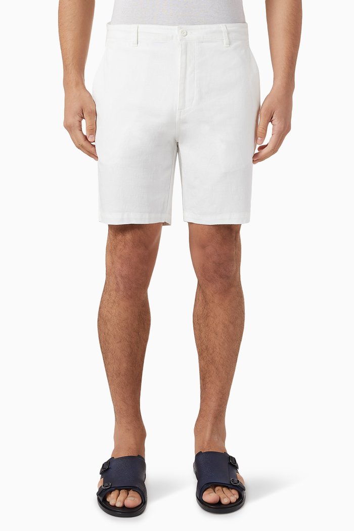 

Shorts in Linen, White